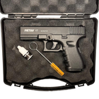 Стартовий пістолет Glock 17, Retay G17, Сигнальний пістолет під холостий патрон 9мм - зображення 2