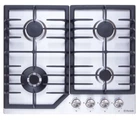 Газовая варочная поверхность Perfelli diamond mw69c inox
