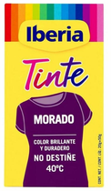 Barwnik do odzieży Iberia Tinte Ropa No Destiñe 40 Fioletowy 70 g (8411660211194) - obraz 1
