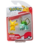 Набір фігурок Jazwares Pokémon Battle Bulbasaur and Pikachu 2 шт (0191726456261) - зображення 1