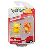 Набір фігурок Jazwares Pokémon Battle Charmander and Pikachu 2 шт (0191726456254) - зображення 1