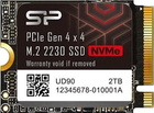 Dysk SSD Silicon Power UD90 1TB M.2 2230 NVMe PCIe 4.0 x4 3D NAND (TLC) (SP01KGBP44UD9007) - obraz 1