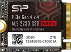 Dysk SSD Silicon Power UD90 500GB M.2 2230 NVMe PCIe 4.0 x4 3D NAND (TLC) (SP500GBP44UD9007) - obraz 1