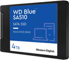 SSD диск Western Digital Blue SA510 4TB 2.5" SATAIII 3D NAND (TLC) (WDS400T3B0A)