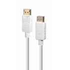 Кабель мультимедийный DisplayPort M to DisplayPort M 1.8m V1.2 Cablexpert (CC-DP2-6-W)