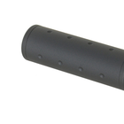 Страйкбольний глушник M-Etal 100х32 мм Black - зображення 2