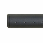 Страйкбольний глушник M-Etal 100х32 мм Black - зображення 3