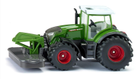 Metalowy model traktora Siku Fendt 942 Vario z przednią kosiarką 1:50 (4006874020003) - obraz 2