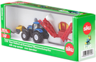 Metalowy model traktora Siku New Holland Tractor z opryskiwaczem 1:87 (4006874017997) - obraz 1