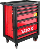 Wózek narzędziowy YATO YT-5530 na kółkach, 6 szuflad 958 x 766 x 465 mm (YT-5530) - obraz 3