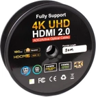 Kabel optyczny Cablexpert HDMI-HDMI 50 m czarny (CCBP-HDMI-AOC-50M) - obraz 2