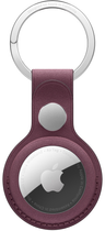 Шкіряний брелок Apple для AirTag з кільцем для ключів Mulberry (MT2J3ZM/A) - зображення 1