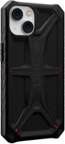 Etui UAG Monarch dla Apple iPhone 14 Kevlar Black (840283901706) - obraz 2