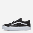 Tenisówki damskie materiałowe Vans Old Skool Platform VN0A3B3UY28 41 Czarny/Biały (190849399011)