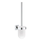 Ершик для унитаза настенный GROHE QuickFix Start Cube 40977000 прямоугольный стеклянный хром CV033416