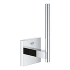 Держатель запасного рулона туалетной бумаги GROHE QuickFix Start Cube 40979000 прямоугольный металлический хром CV033422