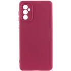 Чохол Samsung Galaxy A36 5G (A366) GETMAN TPU Liquid Silk Full Camera Бордовий/Marsala
