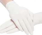 Перчатки латексные Medicom M опудренные 50 пар Белые - изображение 1