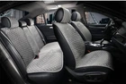 Накидки на сиденья автомобиля Elegant Palermo 700 103 (Серые, комплект перед и зад)