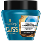 Maska do włosów Schwarzkopf Gliss Aqua Revive Mascarilla Hidratante 2 En 1 300 ml (8410436446976) - obraz 1