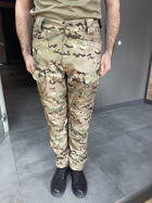 Штани тактичні зимові Wolftrap, SoftShell з флісом, розмір L, Мультикам, штани для військових софтшелл - зображення 4