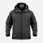 Куртка тактическая Pave Hawk Soft Shell XL Черная (24100024230) - изображение 2