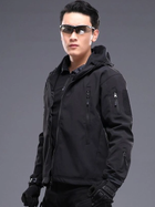 Куртка тактическая Pave Hawk Soft Shell 3XL Черная (24100024232) - изображение 4