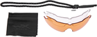Защитные баллистические очки Wiley X WX Vapor 2.5 3 линзы (Grey/Clear/Light Rust) Black (9300004) - изображение 6