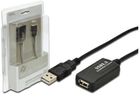 Kabel Digitus USB Type-A 5 m Black (DA-70130-4) - obraz 1