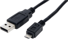 Kaбель ShiverPeaks USB Type-A - micro-USB 1 м Black (4017538105790) - зображення 2