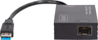 Adapter Digitus USB Type-A - SFP Black (DN-3026) - obraz 2