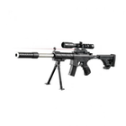 Снайперская винтовка ToyCloud стреляет пульками, на подножке, прицел (74 см) M2019-1