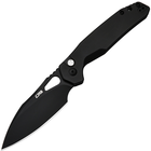 Нож CJRB Knives Frack Black Blade AR-RPM9 Steel handle Черный