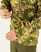 Ветровка куртка мультикам летняя мужская камуфляжная с капюшоном, с липучками под шевроны 58 - изображение 8