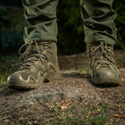 Водонепроницаемые ботинки (берцы) 43 размер (27,8 см) тактические (военные) треккинговые демисезонные Alligator Olive (Оливковые, Зеленые) M-tac - изображение 8