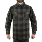 Рубашка Фланелева Sturm Mil-Tec Flannel Shirt, Black, M