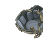 Шолом страйкбольний Gfc Accessories Air Fast Helmet Olive Green - зображення 7