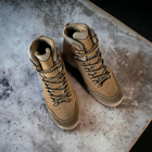 Тактические ботинки, натуральная кожа крейзи хорс койот Win War 46 (30.5см) - изображение 5