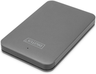 Зовнішній корпус для SSD/HDD 2.5 SATA III Digitus на USB 3.0 9.5/7.5 мм Алюмінієвий (DA-71114) - зображення 6