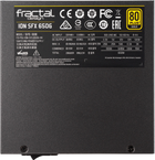 Zasilacz Fractal Design Ion SFX-L 650W Gold (FD-PSU-ION-SFX-650G-BK-EU) - obraz 5