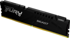 Pamięć Kingston Fury DDR5-5200 8192MB PC5-41600 Beast Black (KF552C40BB-8) - obraz 2