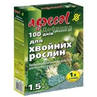 Комплексне мінеральне добриво для хвойних рослин 100днів Agrecol (Агрікол), 1.5кг, NPK 15.5.20,