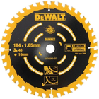 Диск пильний DeWalt по дереву 184 мм 40 (DT10303-QZ)