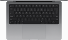Laptop Apple MacBook Pro 14" M3 16/512GB 2023 (MTL73ZE/A/R1) Space Gray - obraz 2