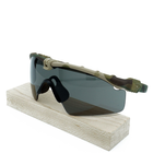Тактические солнцезащитные очки Oakley Ballistic M Frame 3.0 OO9146-02 (Multicam Grey) - изображение 3