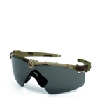 Тактические солнцезащитные очки Oakley Ballistic M Frame 3.0 OO9146-02 (Multicam Grey) - изображение 4