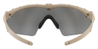 Тактичні сонцезахисні окуляри Oakley SI Ballistic M Frame 3.0 (Dark Bone Grey) - зображення 4
