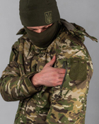 Зимовий тактичний костюм софтшел explorer мультикам (подвійний фліс) 2XL - зображення 9