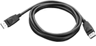 Адаптер Lenovo DisplayPort - DisplayPort 1.8 м Black (0A36537) - зображення 1