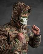 Зимовий тактичний костюм софтшел single sword jumper (подвійний фліс) XXL - зображення 8